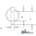 A & I Products Lynch Pin, w/ Chain .187" (5 pk) 6" x4" x2" A-PN101C